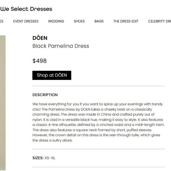 Doen Pamelina Dress - Picture 7 of 10